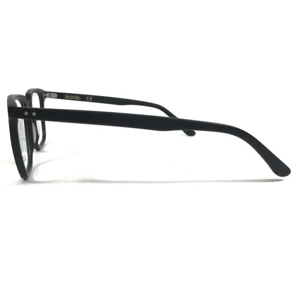 Iconik Eyeglasses Frames Liam C02 Matte Navy Blue Square Horn Rim 52-19-148 - Picture 5 of 10